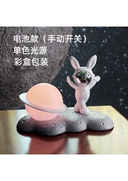 Yeni Havalanan Astronot Süsü Ay Işığı Ay Gece Lambası (Yurt Dışından)