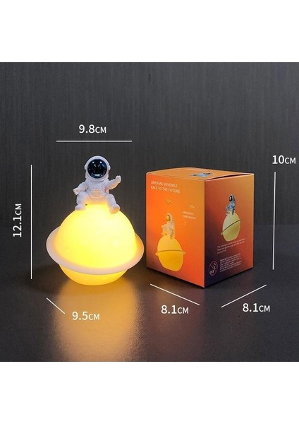 Yeni Havalanan Astronot Süsü Ay Işığı Ay Gece Lambası (Yurt Dışından)