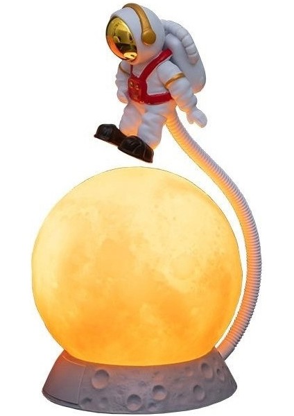 Yeni Havalanan Astronot Süsü Ay Işığı Ay Gece Lambası (Yurt Dışından) modelleri