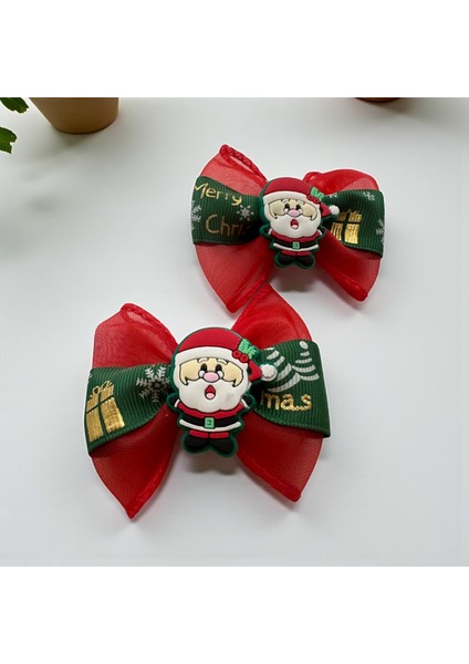 Kırmızı Renk Noel Baba Temalı Yılbaşı, Yeniyıl Tokası