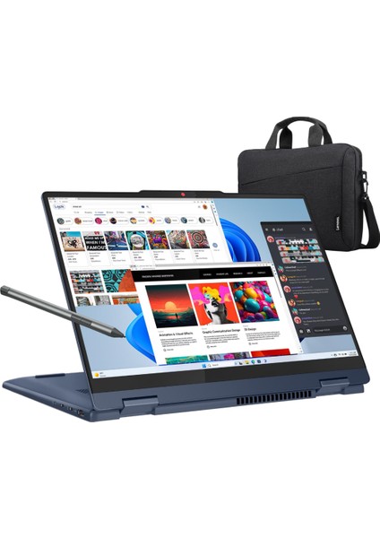 Ideapad 5 14IRH9 Intel Core I5 13420H 8gb 512GB SSD 14" Wuxga (Dokunmatik Ekran) Windows 11 Home Taşınabilir Bilgisayar + Lenovo Çanta/kalem