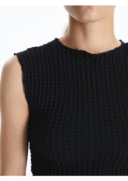 Yeni Sezon Bisiklet Yaka Dokulu Kadın Tişört modelleri