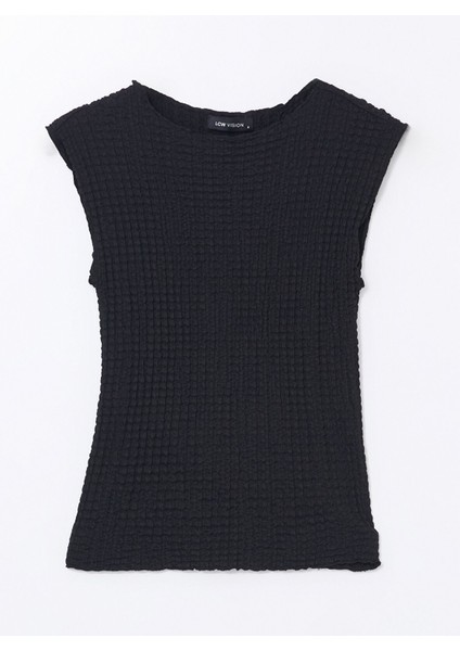 Yeni Sezon Bisiklet Yaka Dokulu Kadın Tişört indirimleri