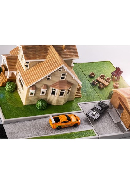 253203081 Toretto House 1:24 Diorama modelleri