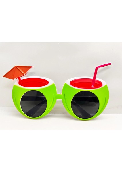 Karpuz Şekilli Tropikal Hawaii Yaza Merhaba Parti Gözlüğü fiyatları
