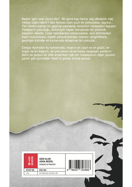 Gün Olur Asra Bedel - Cengiz Aytmatov fiyatları