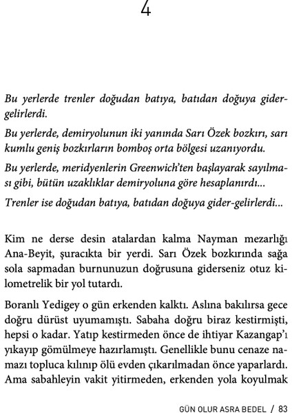 Gün Olur Asra Bedel - Cengiz Aytmatov fırsatları