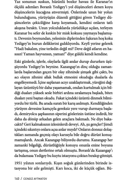 Gün Olur Asra Bedel - Cengiz Aytmatov indirimleri