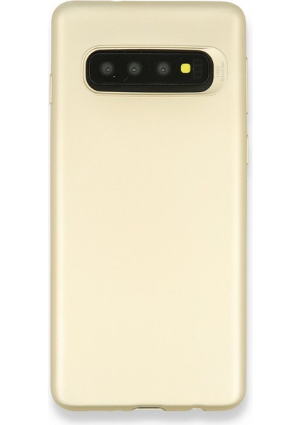 Samsung Galaxy S10 Kılıf Esnek Yapılı First Silikon Kapak