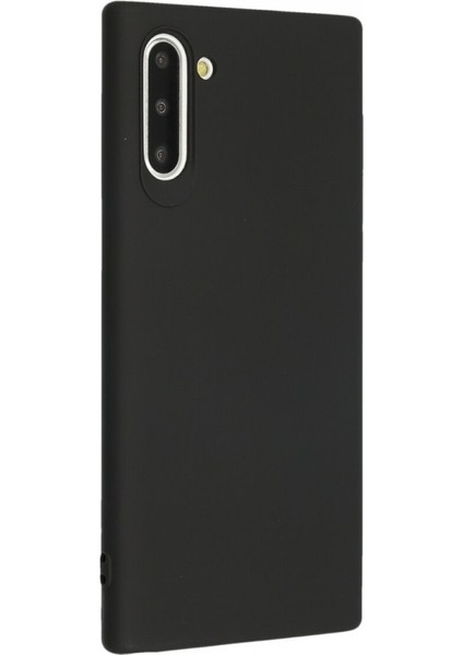 Samsung Galaxy Note 10 Kılıf Esnek Yapılı First Silikon Kapak