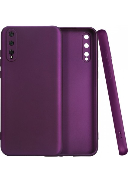 Huawei P Smart S Kılıf Esnek Yapılı Ince Standart Ruber Kapak Ryc/first
