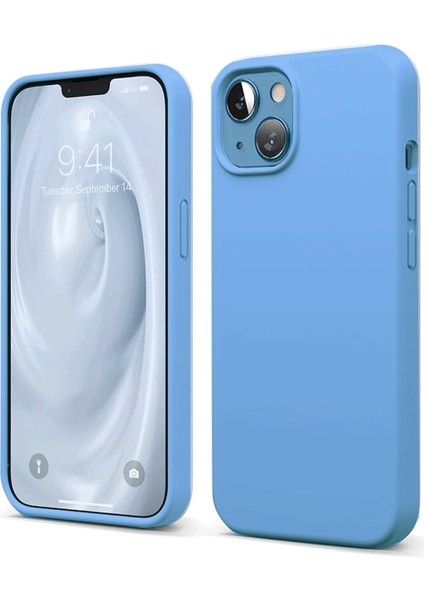 iPhone 13 Kılıf Esnek Yapılı Ince Standart Ruber Kapak Ryc/first