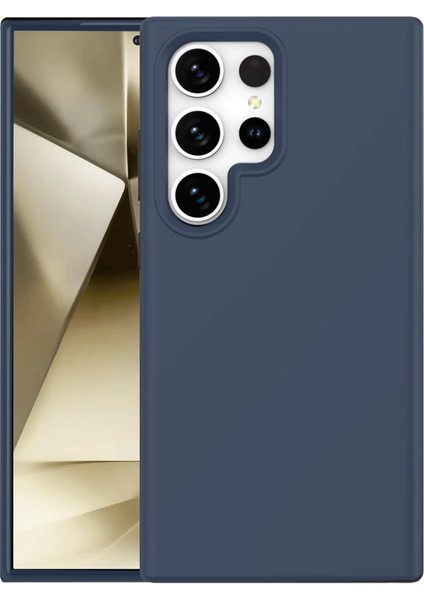 Samsung Galaxy S24 Ultra Kılıf Esnek Yapılı First Silikon Kapak