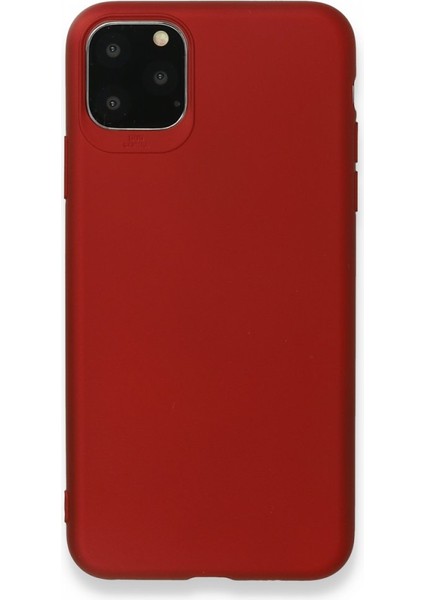 iPhone 11 Pro Max Kılıf Esnek Yapılı Ince Standart Ruber Kapak Ryc/first