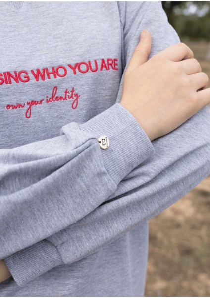 Tesettür Eşofman Üstü- Who You Are indirimleri