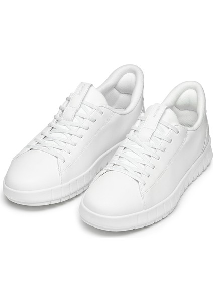 Erkek Beyaz U Flextrıde Plus Bağcıklı Deri Sneaker U56MAA0009BC1000 modelleri