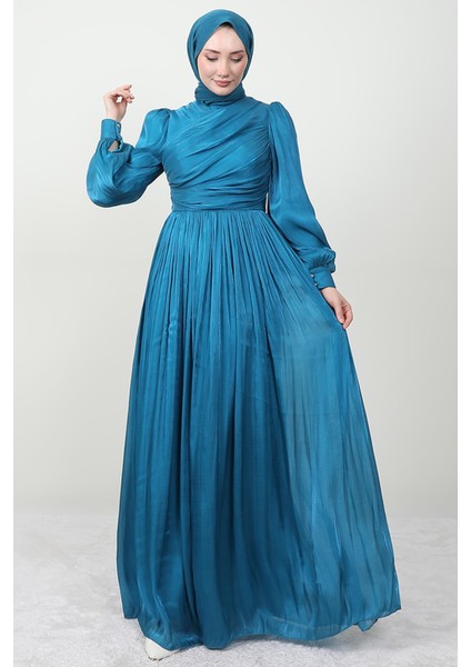 Ipek Tesettür Elbise Petrol fırsatları