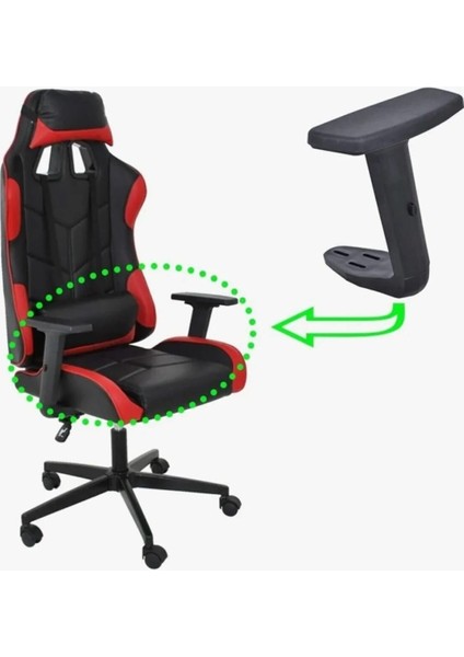 3D Kolçak Büro Ofis Koltuk Oyuncu Koltuk Yedek Parça Aksamları. fiyatları