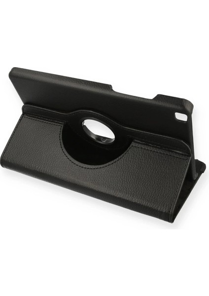 Samsung Galaxy T290 Tab A 8 Kılıf 360 Tablet Deri Kılıf - Siyah