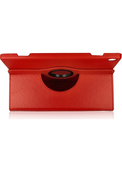 Lenovo M10 X505F Kılıf 360 Tablet Deri Kılıf - Kırmızı