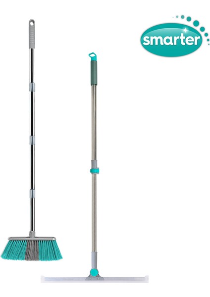 Saplı Oto Fırçası + Yer Sileceği Çek Çek Çekpas Cam Sileceği Mop Paspas