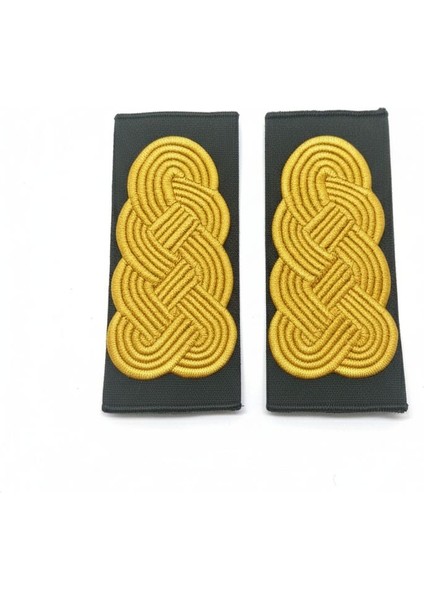 Subay Tören Sırma Apolet - Harici Üniforma Tören Apolet (1 Çift) - Kara Kuvvetleri