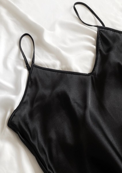 Askılı Saten Şortlu Takım modelleri