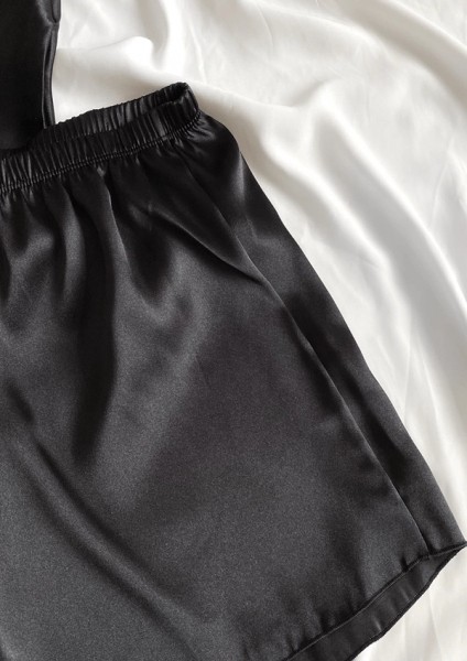 Askılı Saten Şortlu Takım indirimleri