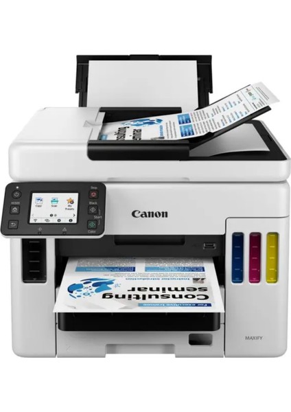 Maxify GX7040 Wi-Fi Renkli Çok Fonksiyonlu Tanklı Mürekkep Püskürtmeli Yazıcı+3top A4 Hediye modelleri