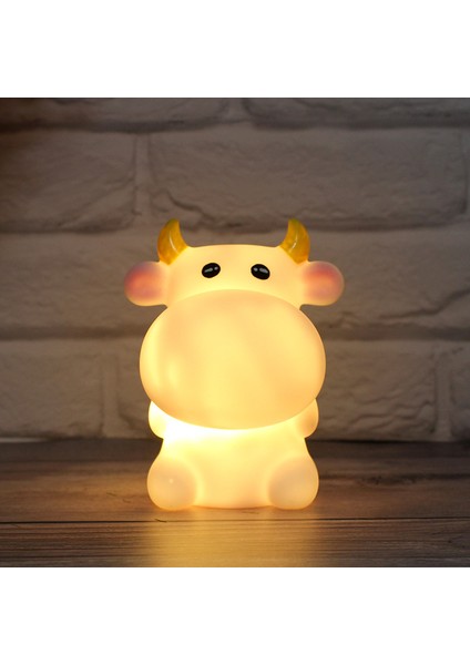 LED Gece Lambası Sevimli Işıklı Oyuncak Tavşan Işık Odası Başucu Lambası Süs Yeni Yaratıcı Hediye (Yurt Dışından)