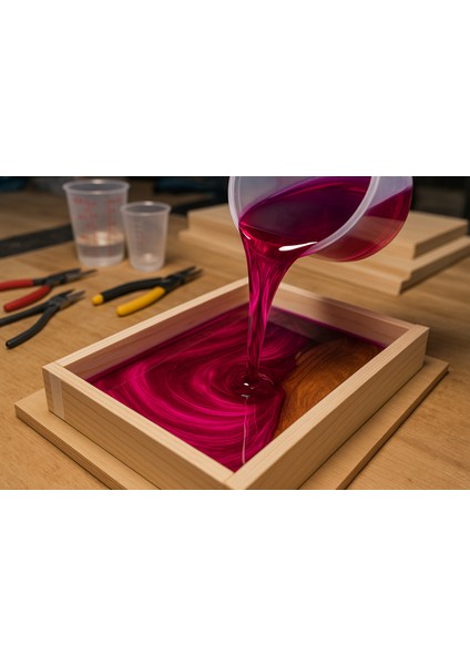 15 kg Wood Epoxy Smart/ Ultra Şeffaf ve Parlak Epoksi Reçine Ince Döküm modelleri