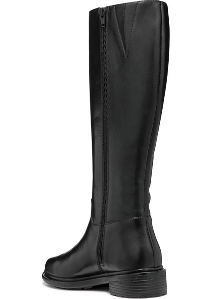 Kadın Siyah D Walk Pleasure D - Smo.lea Fermuarlı Deri Çizme D46TGD00043C9999 indirimleri