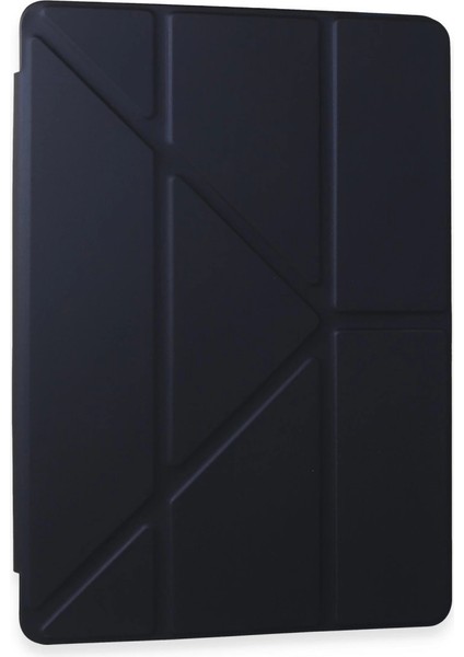 Samsung Galaxy Tab A9 Kılıf Kalemlikli Mars Tablet Kılıfı - Lacivert