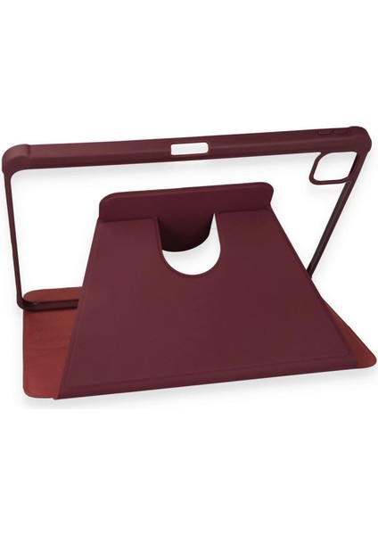 Ipad Pro 11 (2021) Kılıf Ling 360 Kalemlikli Tablet Kılıf - Mor