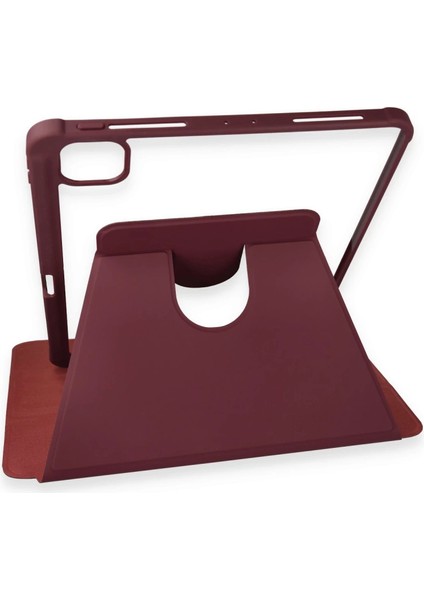 Ipad Pro 11 (2021) Kılıf Ling 360 Kalemlikli Tablet Kılıf - Mor