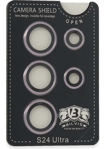 Newface Samsung Galaxy S24 Ultra Bilvis Titan Kamera Lens - Derin Mor fiyatları