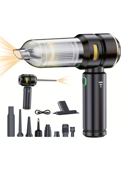 Suıtu ST-6659 Plus Kablosuz Şarj Edilebilir Araba Ev El Süpürgesi