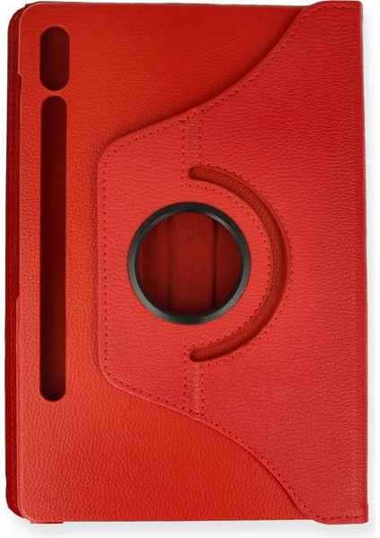 Samsung Galaxy T860 Tab S6 10.5 Kılıf 360 Tablet Deri Kılıf - Kırmızı fiyatları