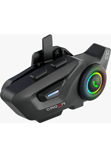 C 10 Motosiklet Kask Bluetooth Kulaklık Seti - Mobil Uygulama Destekli - Intercom / Interkom indirimleri
