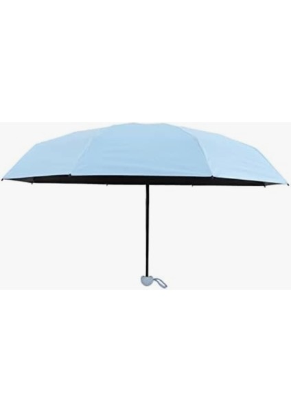 Kapsül Küçük Mini Şemsiye,seyahat Güneş Yağmur Şemsiyesi Kılıflı ve Kutulu Hafif Model indirimleri