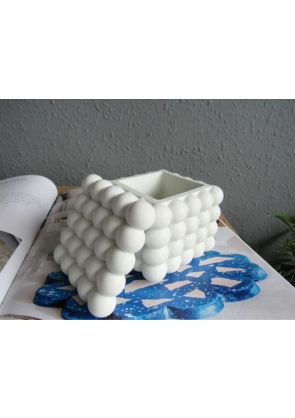 Modaevimde Kapaklı Dekoratif Bubble Organizer Tabak/kutu modelleri