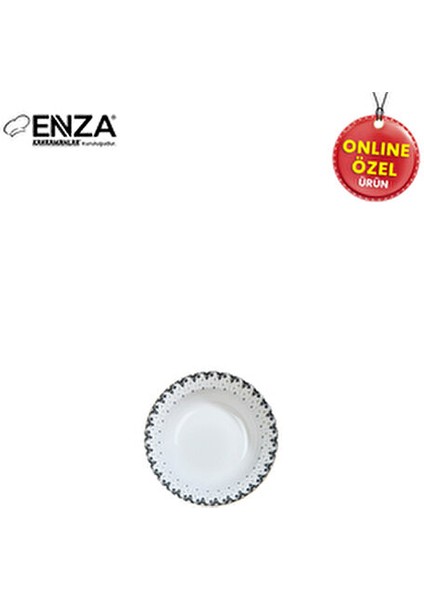 Filiz Porselen Yemek Takımı 24 Parça 6 Kişilik Çiçek Desenli Beyaz Renk fırsatları