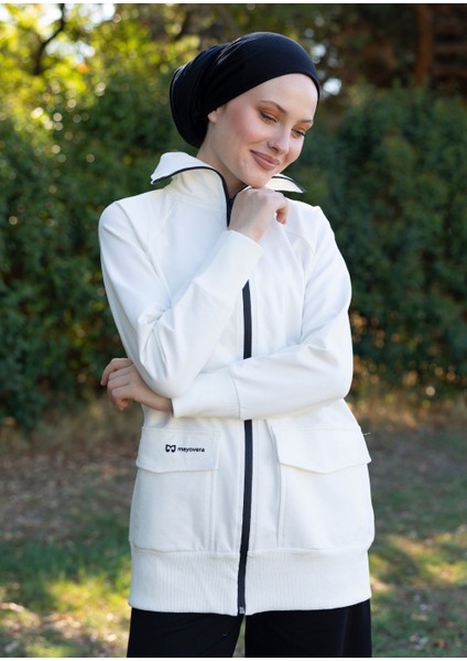 Tesettür Eşofman Siyah Fermuarlı fiyatları