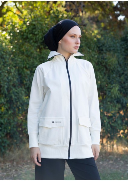 Tesettür Eşofman Siyah Fermuarlı fırsatları