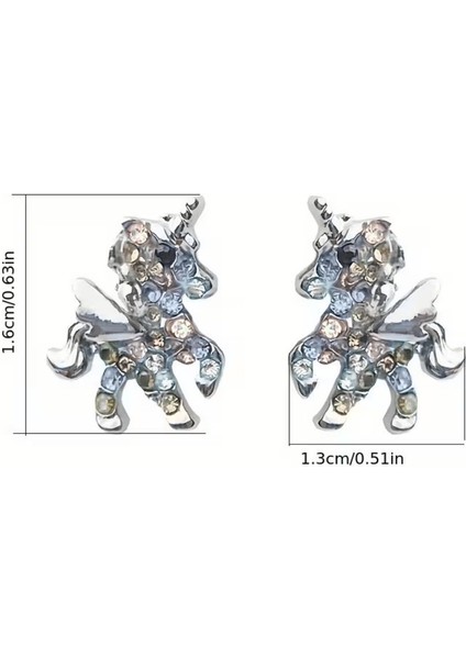 Unicorn Küpeler, Gold, Şık, Gözalıcı fırsatları