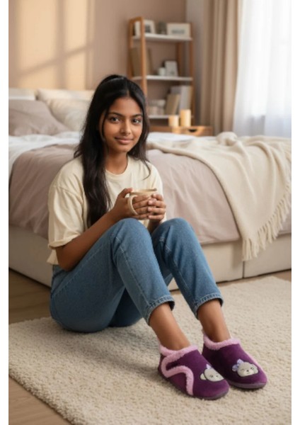 Tam Ortopedik Cırtlı Ayarlanabilir Pvc Taban Ev Kreş Anaokulu Panduf