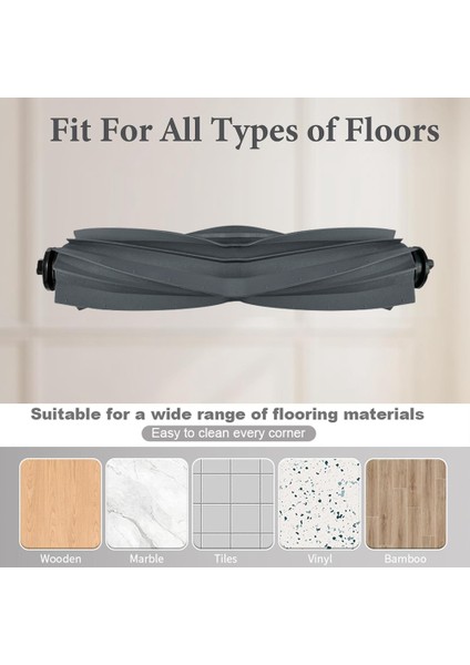 Dreame Mova S10 Için Aksesuar Kiti Plus / Troiver S10 Plus Vakum Parçaları Silindir Yan Fırça Filtre Mop Kumaşları Toz Çantası (Yurt Dışından) fırsatları