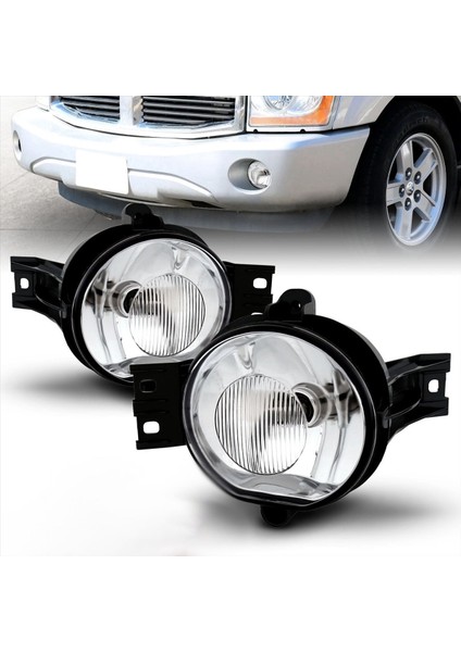 1paır Ön Tampon Sis Dodge Ram Için Halojen Lamba 1500/2500/3500 2002-2008 Durango 55077474AE 55077475AC CH2592121 (Yurt Dışından) fırsatları