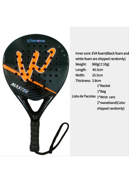 Handwin Tam Karbon 4012 Yüksek Li Plaj Tenis Kürek Raket Net Kürek (Yurt Dışından) indirimleri