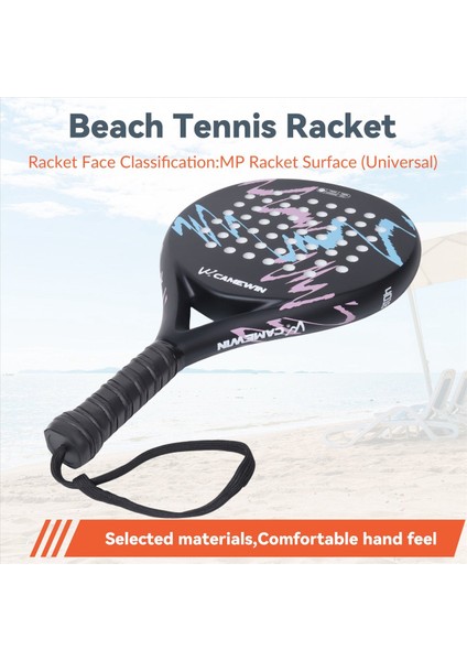 Hamewin 4018 Padel Raket Tenis Karbon Fiber Yumuşak Eva Yüz Tenis Raket Raket Padle Torba Kapağı 1 (Yurt Dışından) fırsatları